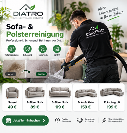 Sofa- & Polsterreinigung