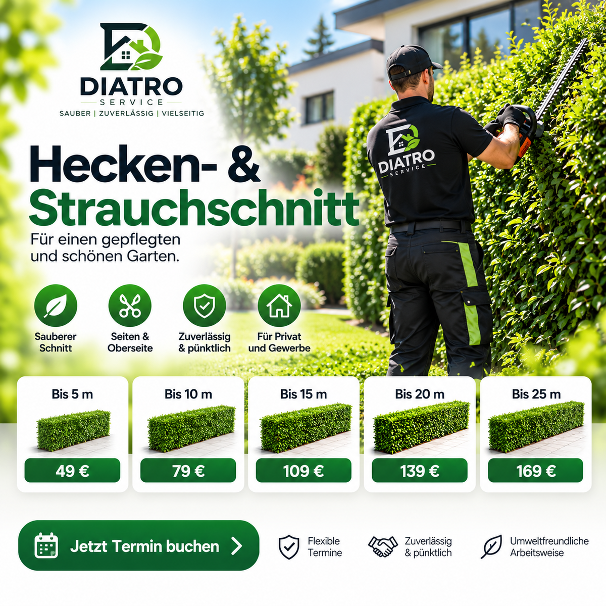 Hecken- & Strauchschnitt